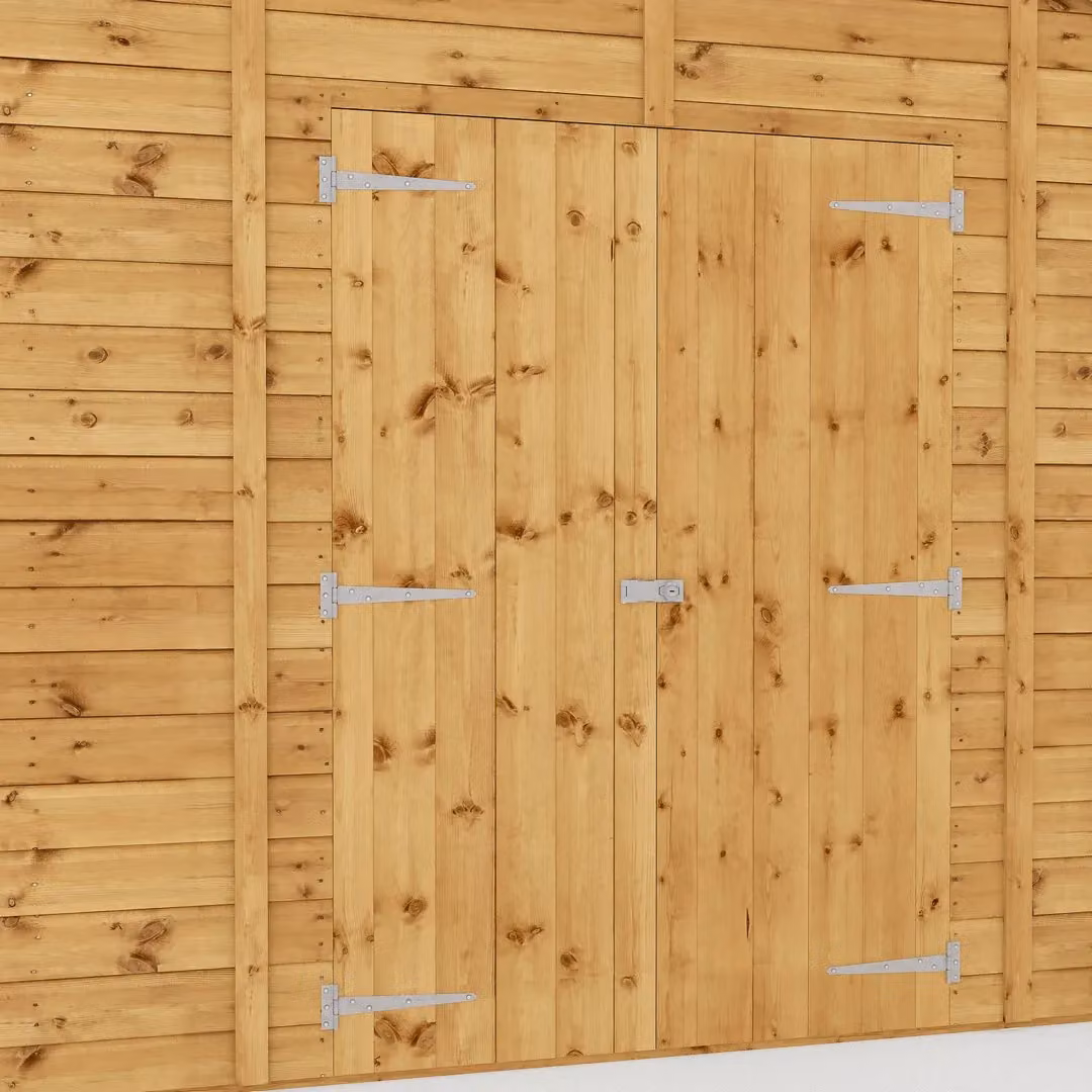 Mercia Premium Shiplap Apex Workshop in Brown, W: 322.7 cm, D: 606.2 cm, H: 252.4 cm – 2
