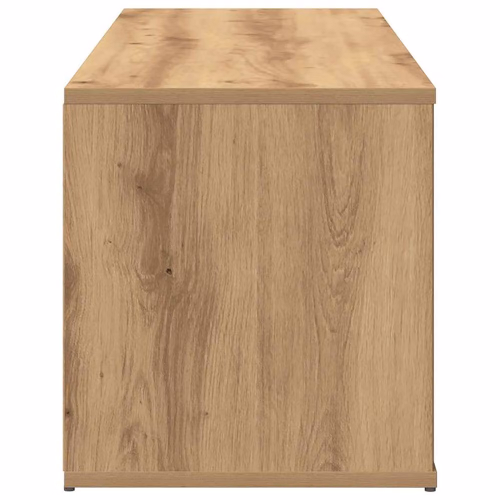 Berkfield Home Artisan Oak TV Cabinet in Brown, W/D/H: 120 x 34 x 37 cm – 3