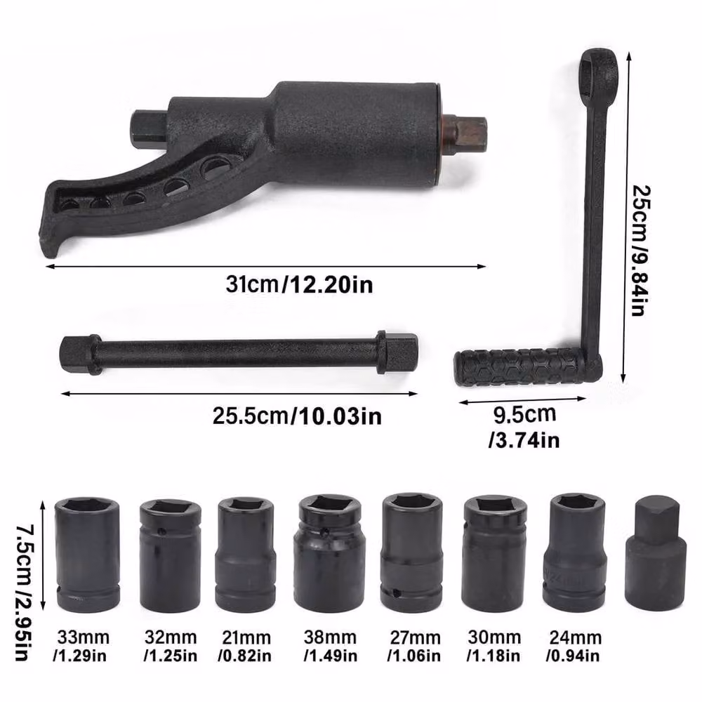 SPETLEK 1" Torque Multiplier for HGV Truck Wheels in Blue and Black – 2