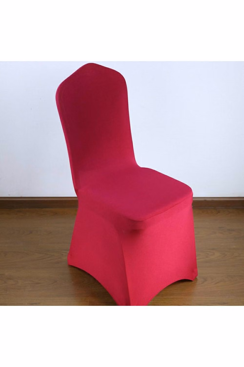 KDMD Set of 2 Wine Red Full Cover Elastic Dining Chair Covers – 2