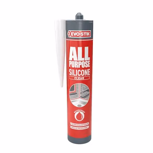 Pattex Mould Resistant Silicone Sealant, Transparent, 280 ml – 1