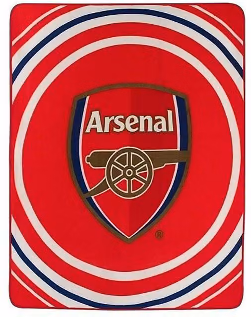 Arsenal FC Red Pulse Design Polyester Fleece Blanket W/D/H: 150 x 120 x 120 cm – 3