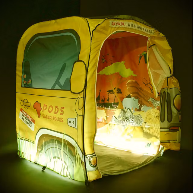 PODSpop Sensory Play Space Sunset Savanna Safari Theme Additional Theme in Multi-Coloured