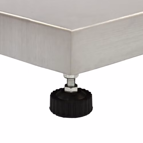 T-Mech Stainless Steel Platform Scales, Silver, W: 90 cm, D: 60 cm – 3