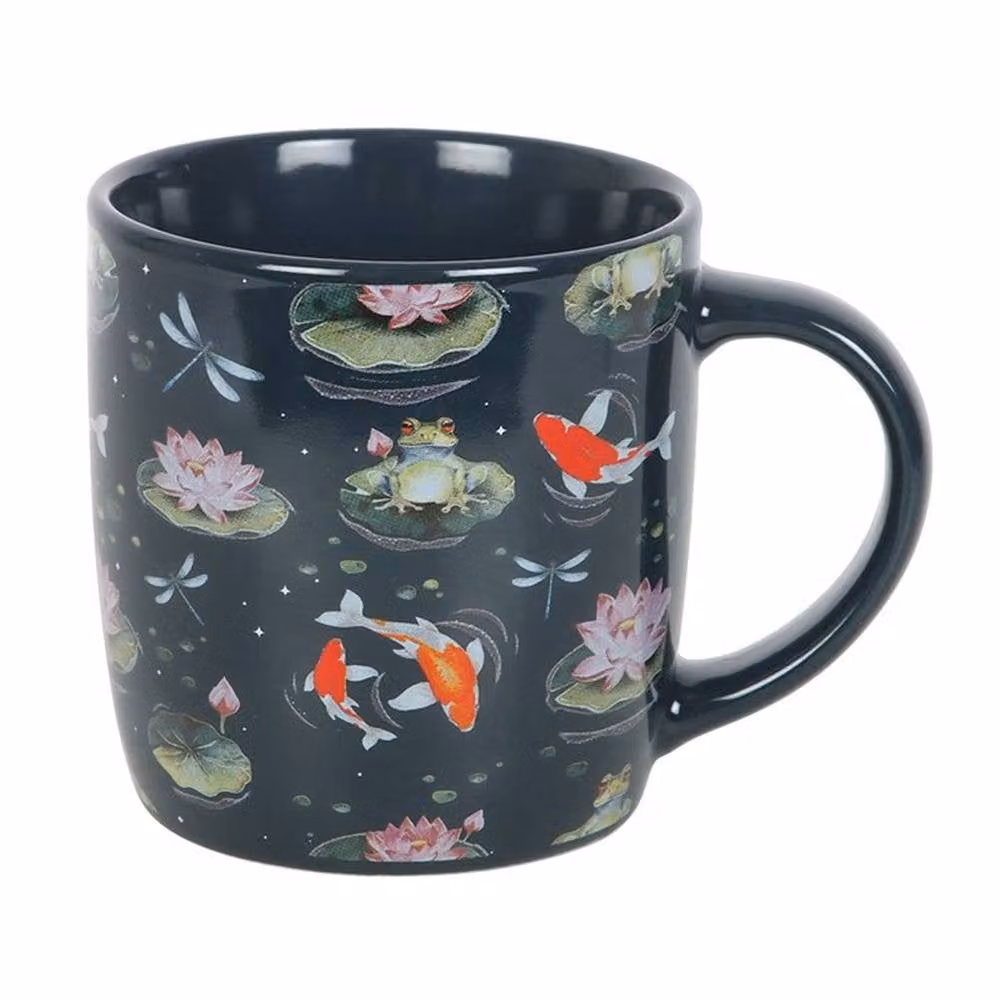 Uniqueful Floral Ceramic Mug in Multicolour, 350 ml – 2