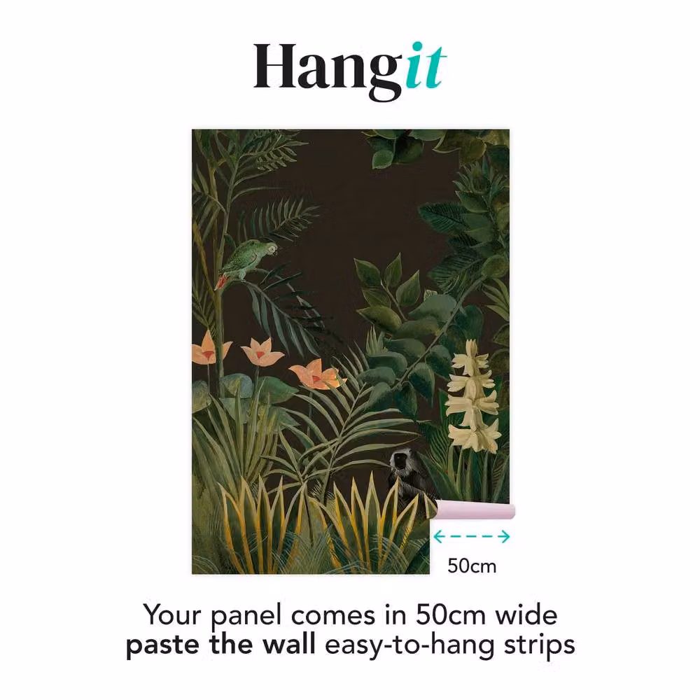 Superfresco Easy Jungle Green Floral Wall Mural, W: 300 cm, H: 280 cm – 3