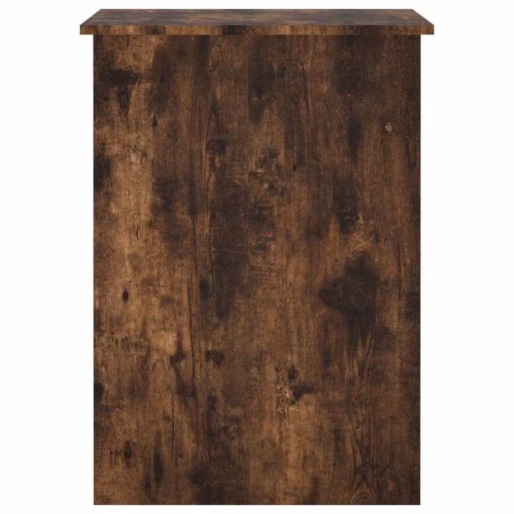 Berkfield Home Modern Writing Desk in Smoked Oak Brown, W/D/H: 100 x 55 x 75 cm – 4