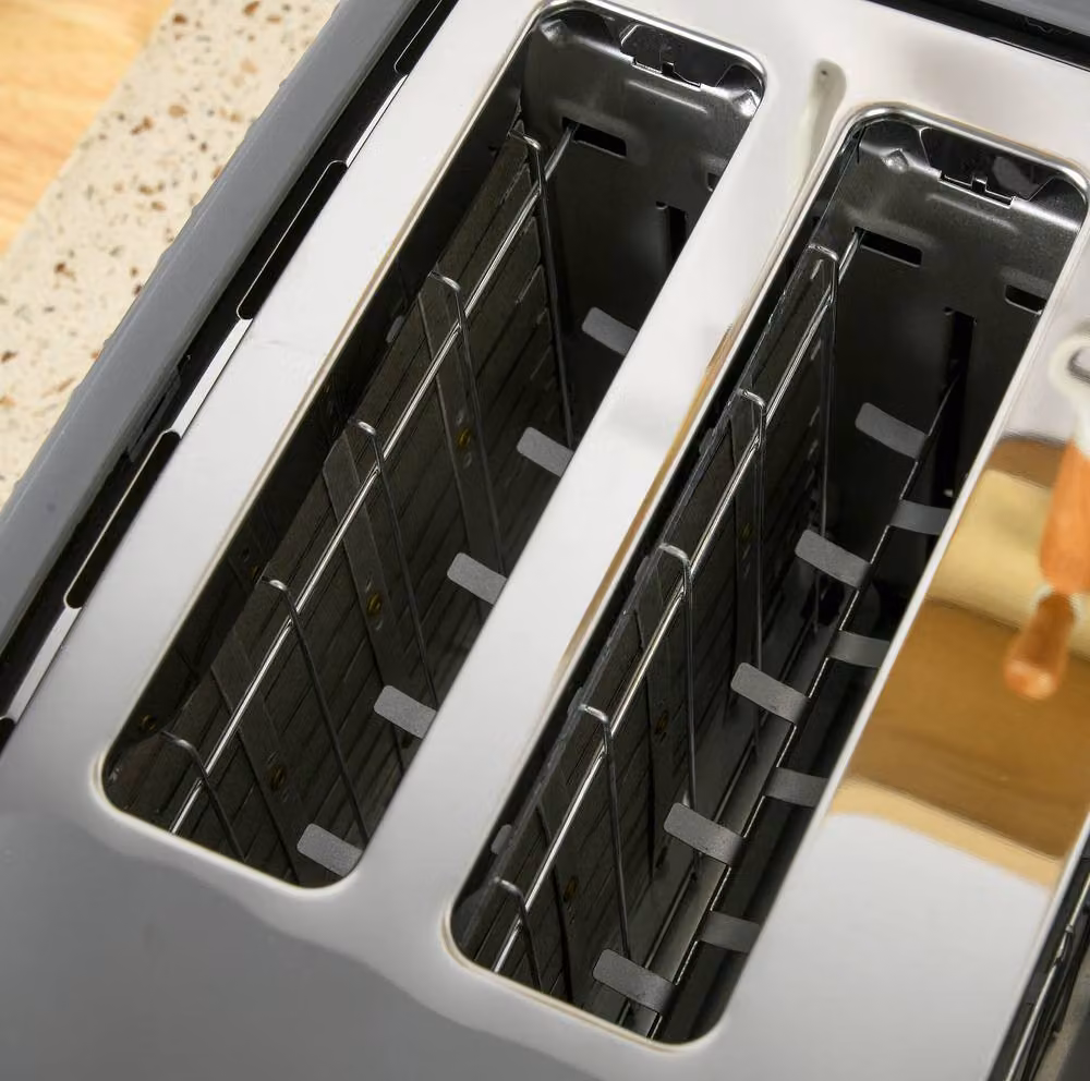STILVORA 4-Slice Toaster with Reheat and Defrost Functions in Grey – 3