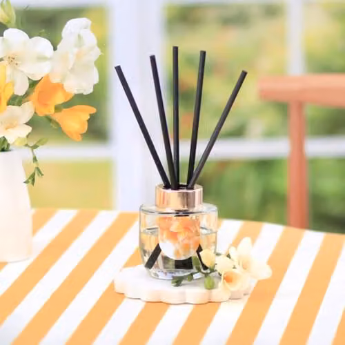 Heart and Home Summer Bliss Reed Diffuser with Frangipani, Pineapple and Vanilla Scents – 2