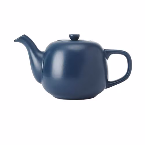La Cafetiere Blue Ceramic Stoneware Teapot, 600ml