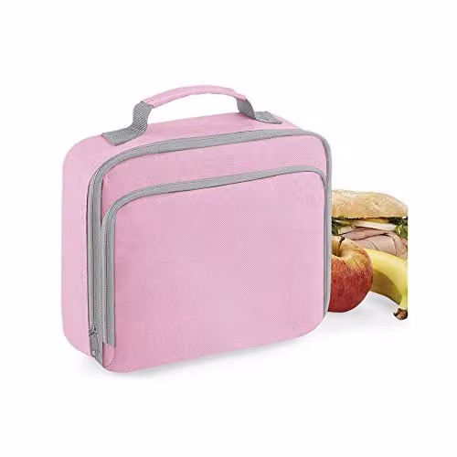 Quadra Insulated Pink Lunch Cooler Bag Pack of 2, 3L Capacity – 1