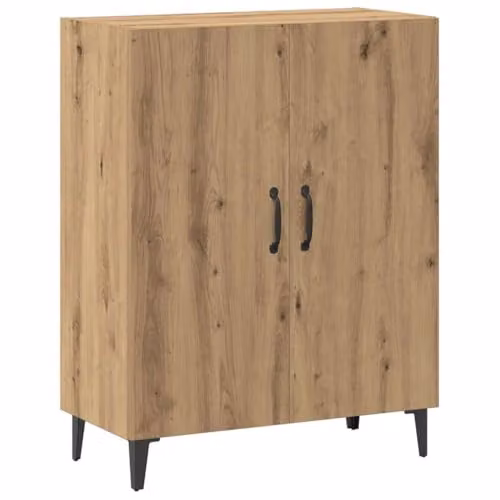 vidaXL Artisan Oak Sideboard in Brown, W/D/H: 70 x 34 x 90 cm