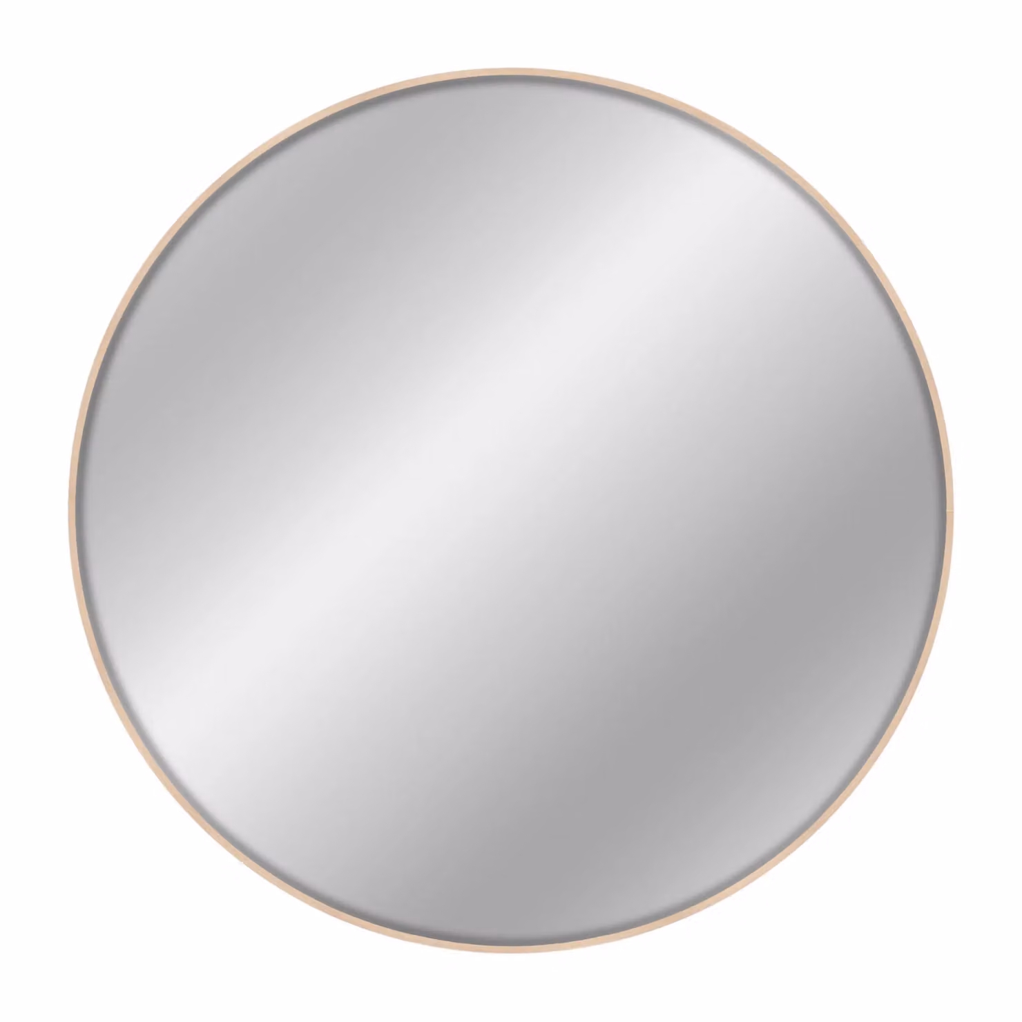 Nielsen Design Jaron Round Aluminium Wall Mirror in Brown, Diameter: 60 cm – 2