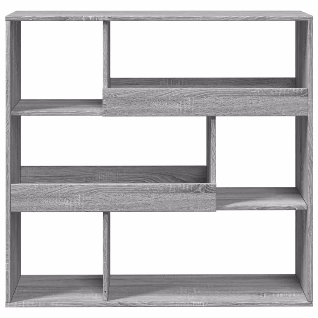 Berkfield Home Grey Sonoma Room Divider in Engineered Wood, W/D/H: 100 x 33 x 94.5 cm – 4