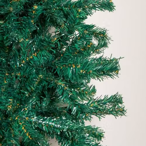 Samuel Alexander Green Double Door Flat Top Christmas Tree Arch, Height: 235 cm – 2