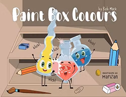 Bumblebee Books Multicolour Childrens Paper Paint Box
