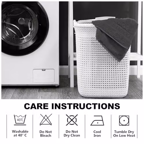 Gaveno Cavailia 2 Pack Large Bamboo and Cotton Bath Towels in Charcoal, W/H: 70 x 120 cm – 5