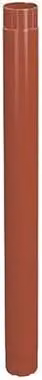 Lindab Steel Intermediate Downpipe, Tile Red, H x W: 100 cm x 8.7 cm