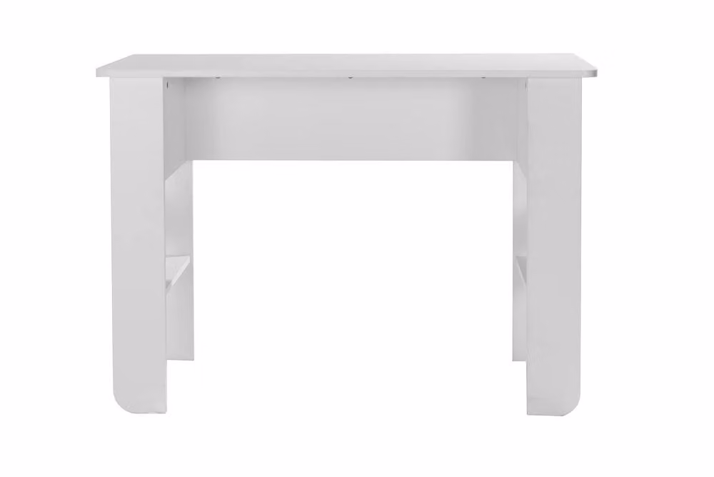 Timber Art Design Modern White Writing Desk with Side Storage W/D/H: 110 x 76 x 48 cm – 2