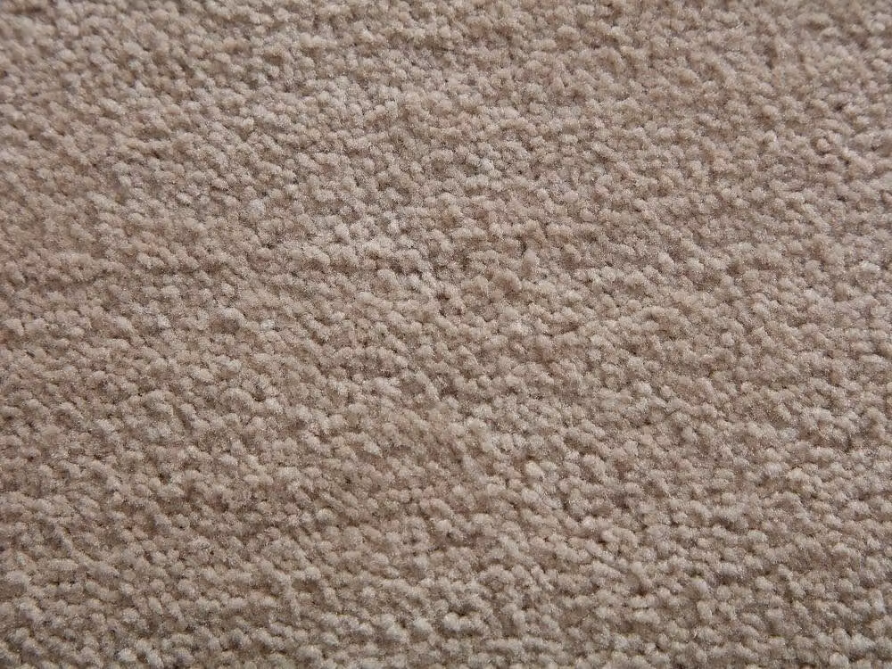 Vente-unique Velina Round Mid-Pile Polyester Rug in Taupe/Beige, Diameter: 200 cm – 4