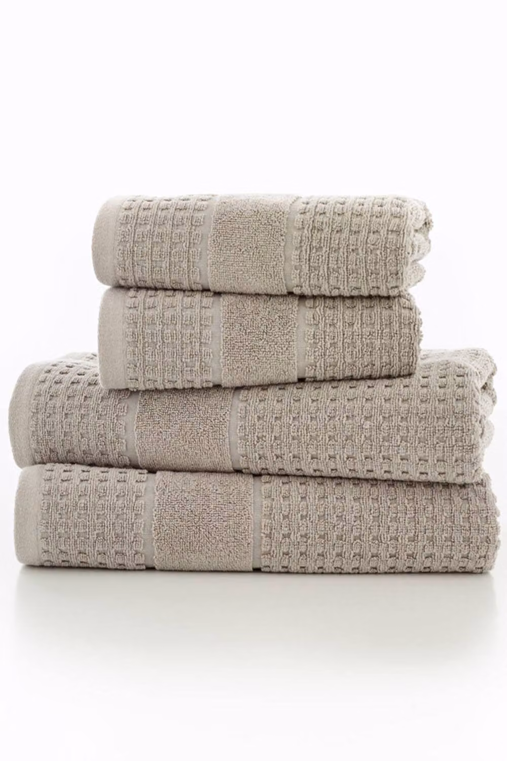 Deyongs Mosley Textured 100% Cotton Bath Sheet in Beige – 2