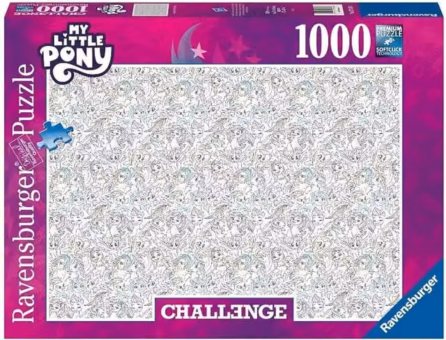 Ravensburger My Little Pony 1000 Piece Jigsaw Puzzle, Multicolour