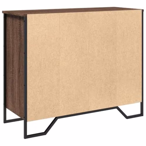 vidaXL Modern Sideboard in Brown, W/D/H: 91 x 35.5 x 74.5 cm – 5