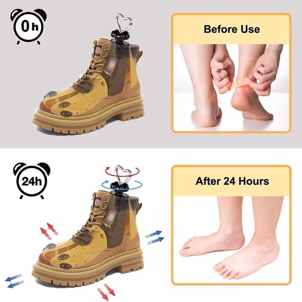 NESTLUNE Adjustable Shoe Stretcher with Shoe Horn in Yellow – 3