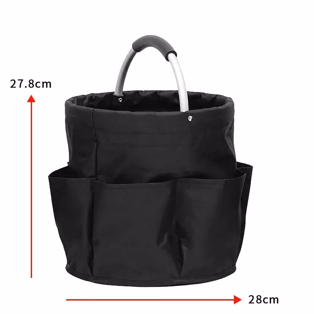 Havendro Black Fabric Cleaning Caddy with Handles – 2
