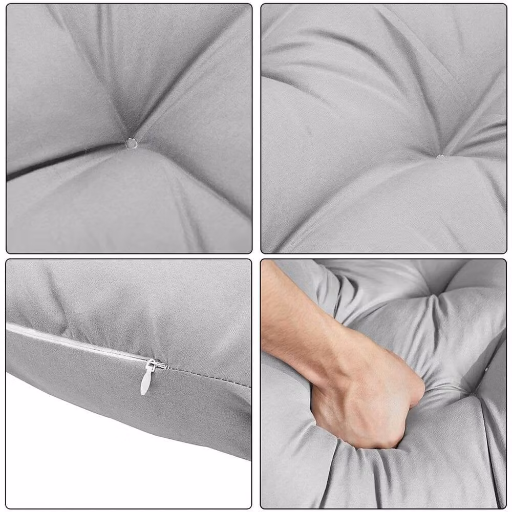 PAWNORA Hammock Chair Cushion for Adults, Light Grey – 2