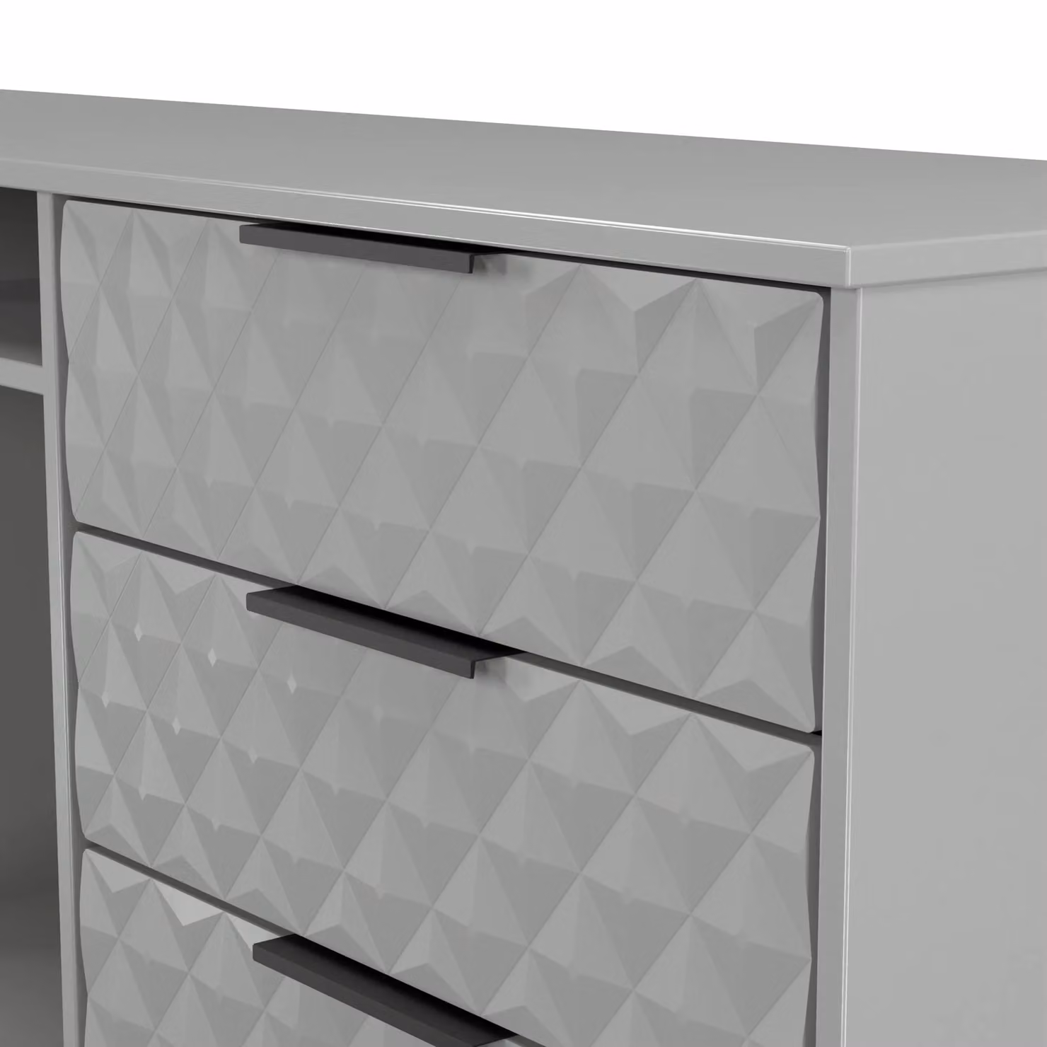 2 U Islay Ready Assembled 6 Drawer Sideboard in Dark Grey – 3