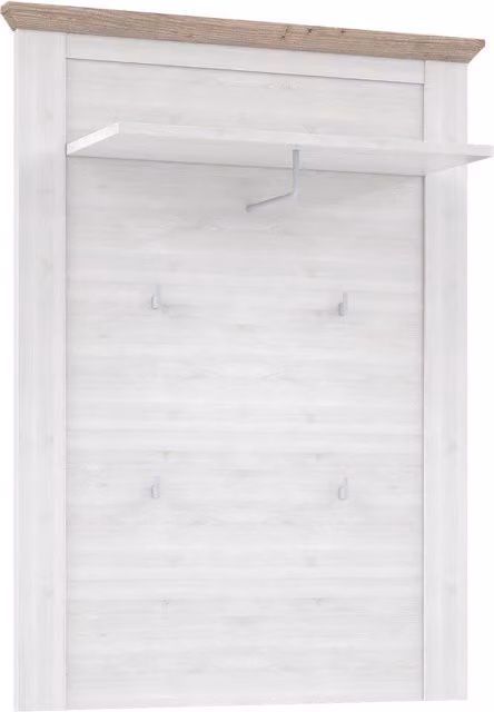Illopa Snowy Oak Wood Wall Panel in White
