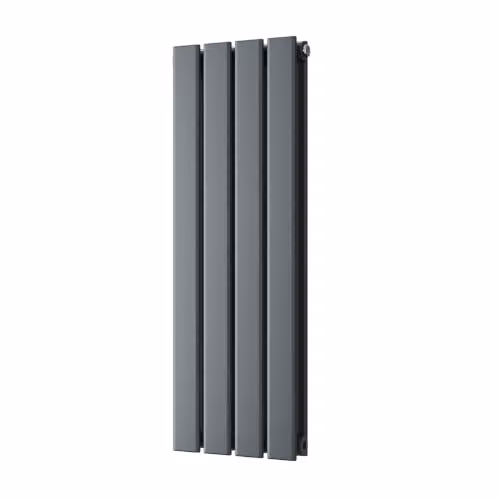 UK Radiators Typhoon Anthracite Vertical Designer Radiator, W: 27.2 cm, H: 80.0 cm – 2