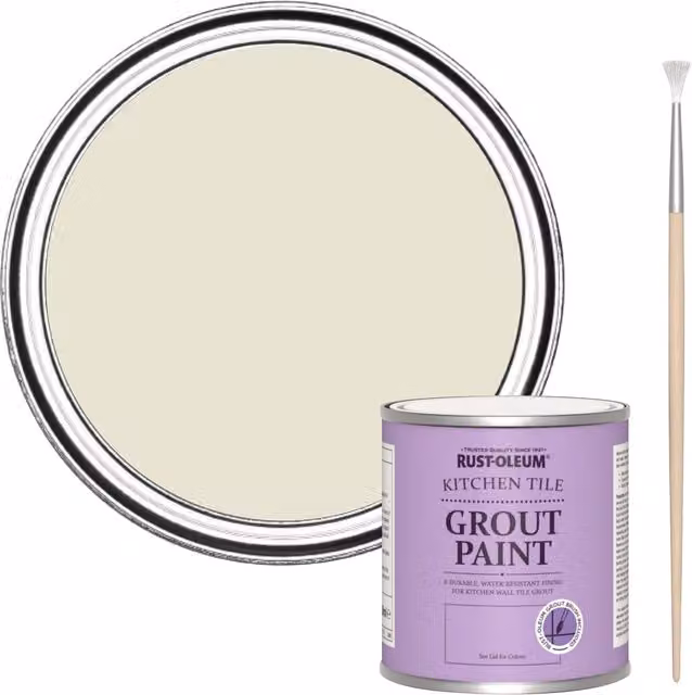 Rust-Oleum Kitchen Grout Paint in Beige, 250ml