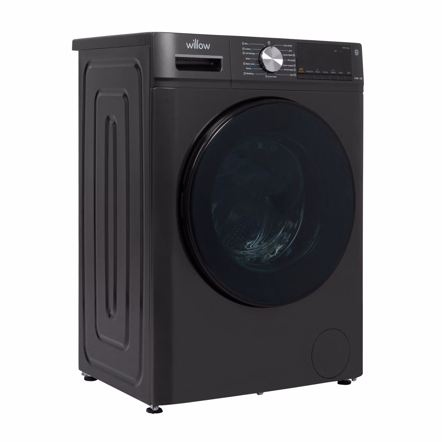 Willow WWDE8514GRY Front Loading Washer Dryer, 8kg Capacity, 1400 Spin, BLDC Inverter Motor, Grey – 5