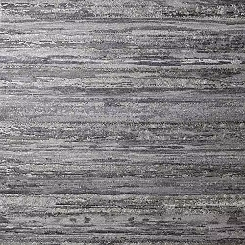 Arthouse Sahara Pewter Grey Abstract Vinyl Wallpaper Roll