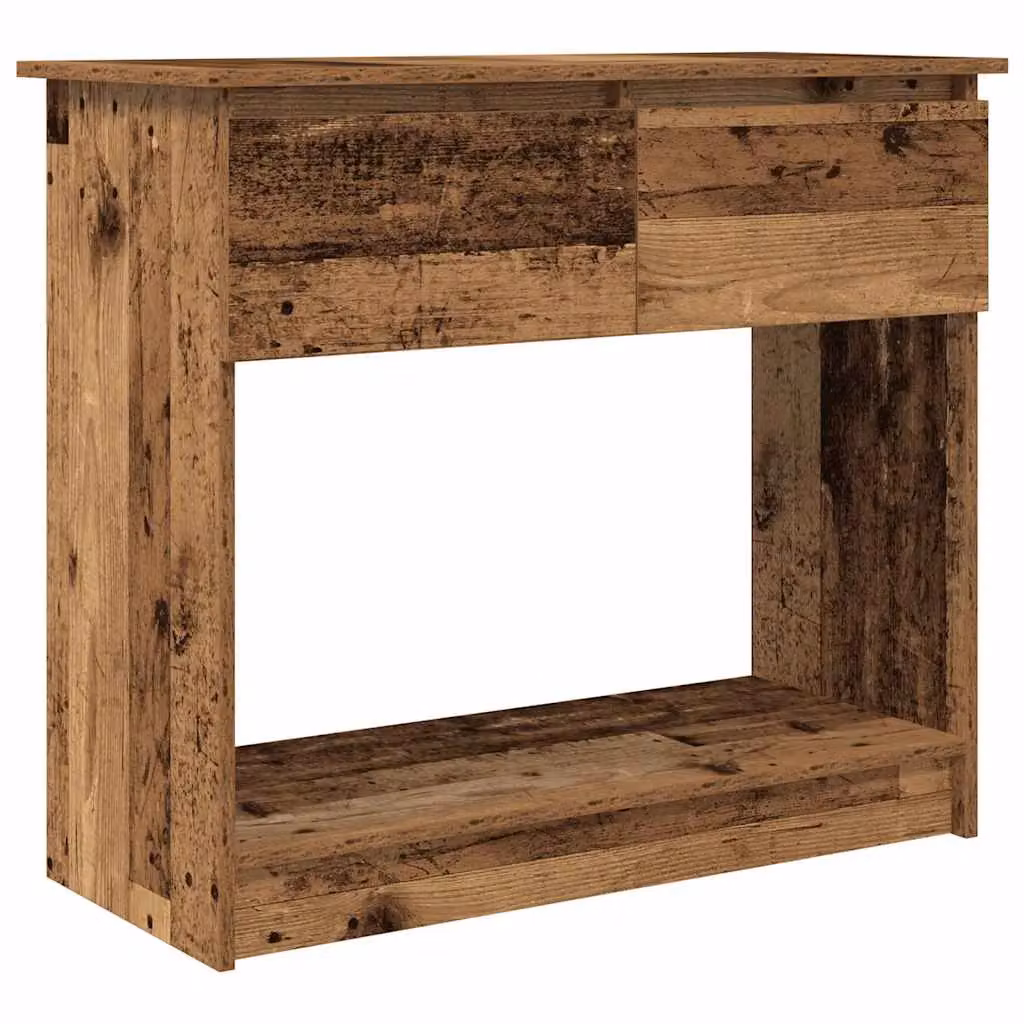 Berkfield Home Modern Console Table with Drawers in Brown, W: 85.5 cm, D: 38.5 cm, H: 74.5 cm – 2