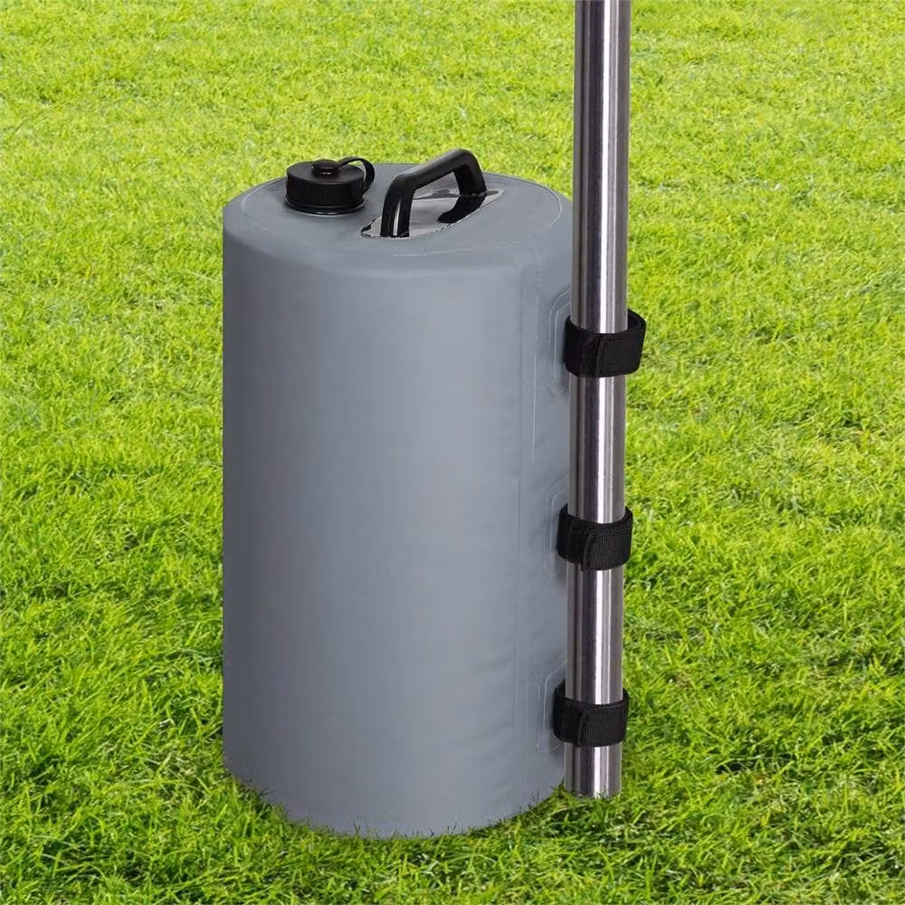 FLAVORA Gazebo Leg Weight Bags for Pop Up Tent Canopy, Grey, W/D: 100 x 100 cm – 4