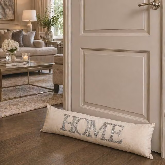 Fabricnco Ltd Home Draught Excluder in Beige