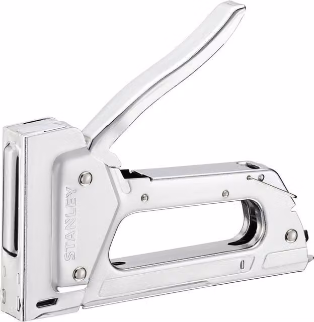 Stanley Light Duty Steel Staple Gun in Silver
