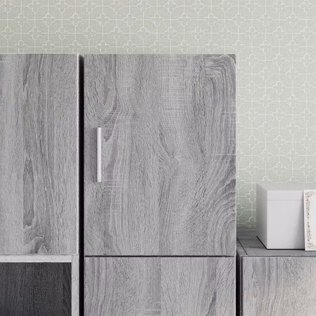 Berkfield Home Grey Sonoma Wall Cabinet, W/D/H: 30 x 42.5 x 40 cm