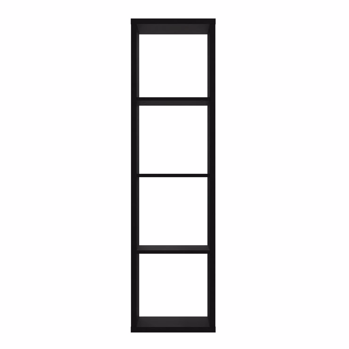 Furniture To Go Mauro 3 Shelf Cube Storage Unit in Black – 2