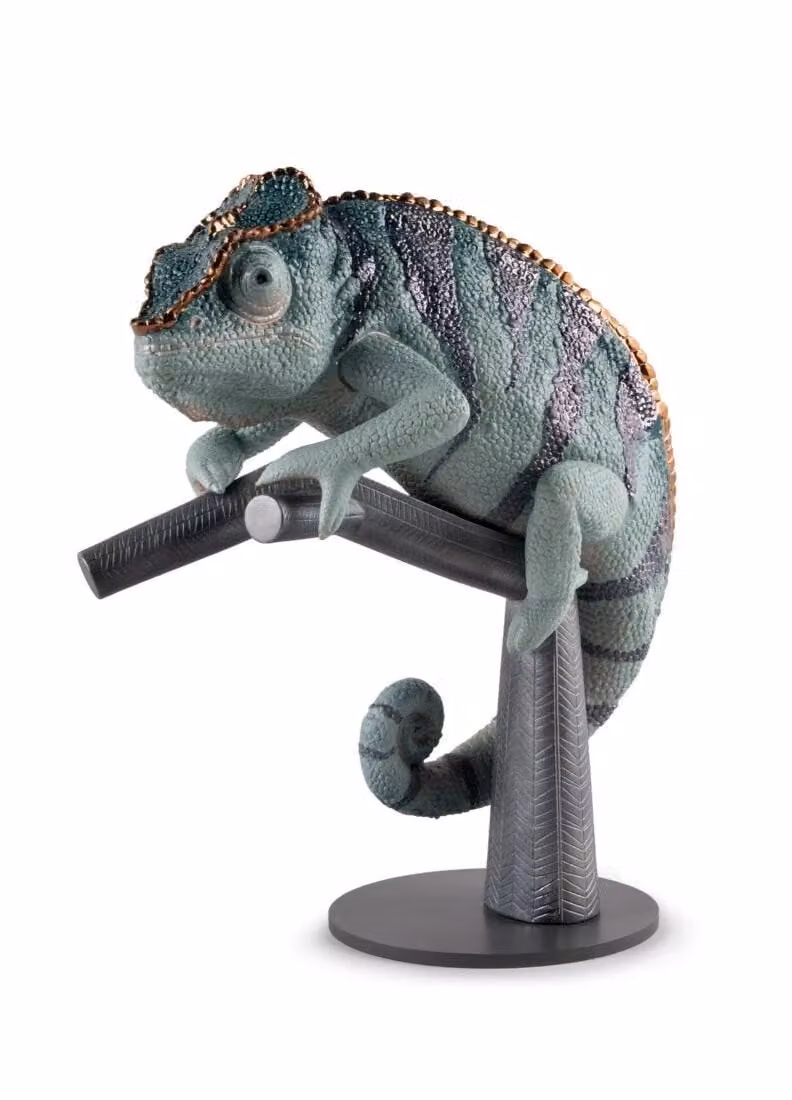 Lladró Chameleon Multicolour Porcelain Figurine