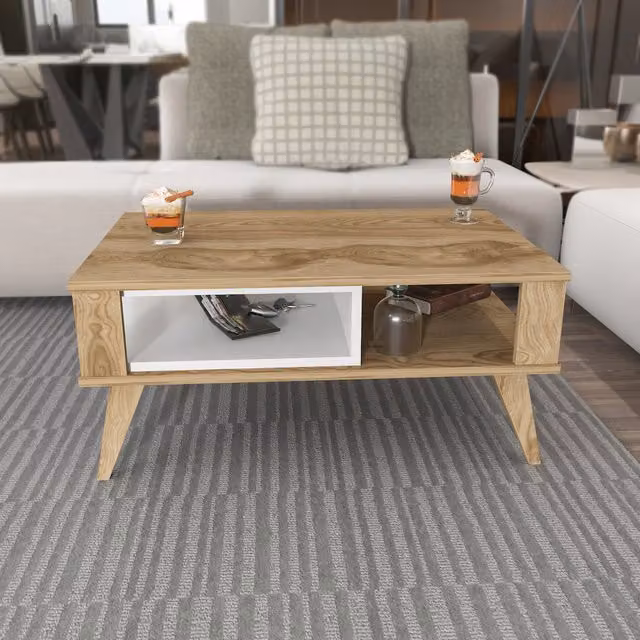 Decorotika Ionis Coffee Table in White