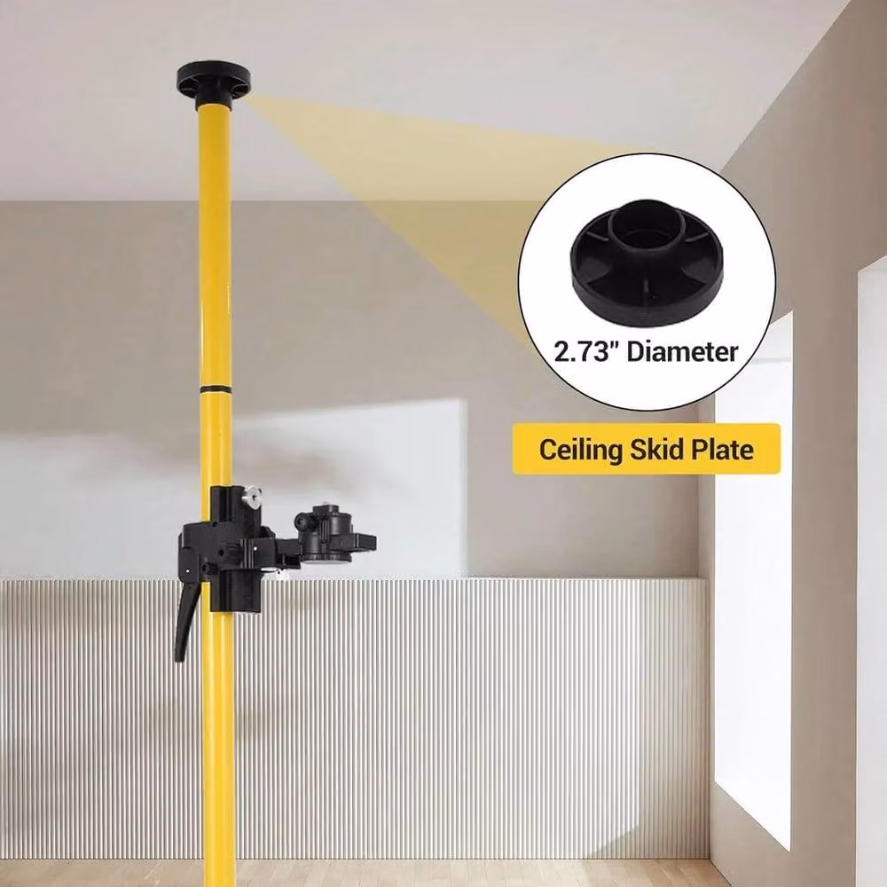 Havendro Professional Adjustable Telescoping Level Pole Tripod in Yellow – 2