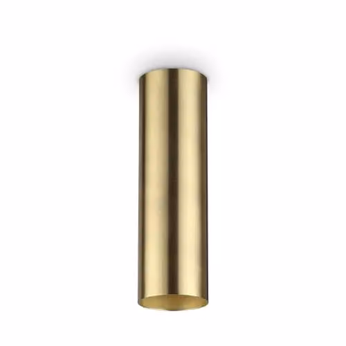 Ideal Lux Look Modern Cylinder Surface Mounted Downlight in Brass