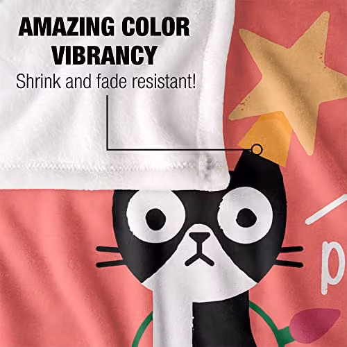 David Olenick Delighted Silky Touch Super Soft White Fleece Throw Blanket W/D/H: 152 x 127 cm – 3