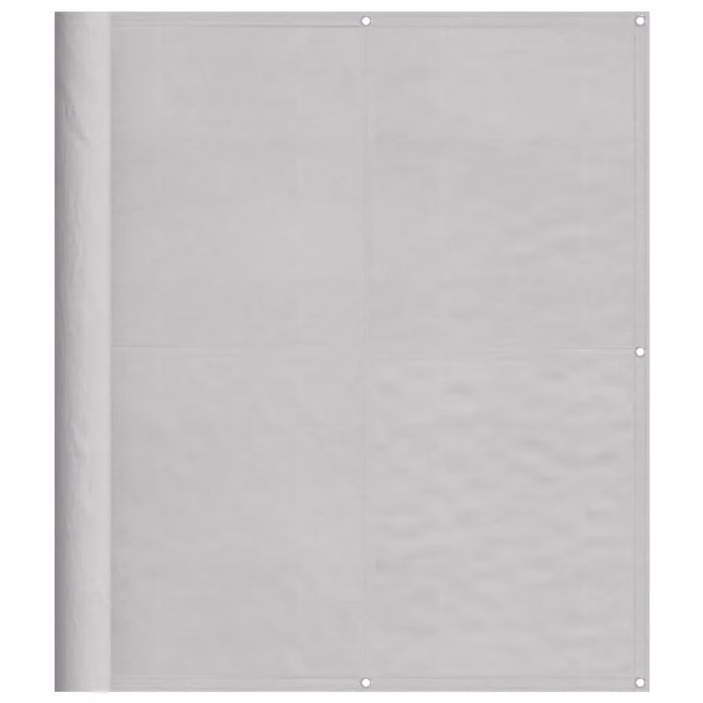 Berkfield Home Balcony Screen Cover, Light Grey, W: 120 cm, H: 300 cm, 100% Polyester Oxford – 2