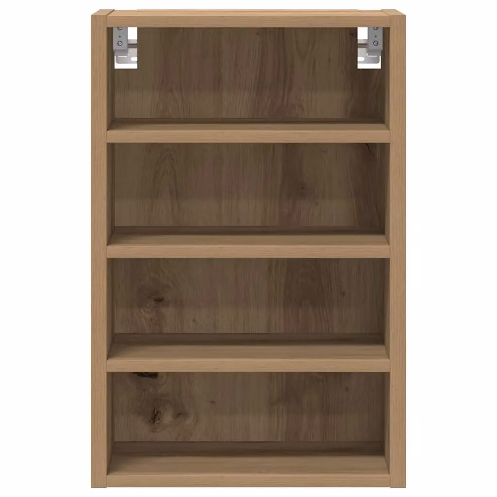 Berkfield Home Artisan Oak Wall Mounted Hanging Cabinet in Brown, W/D/H: 40 x 29.5 x 60 cm – 3