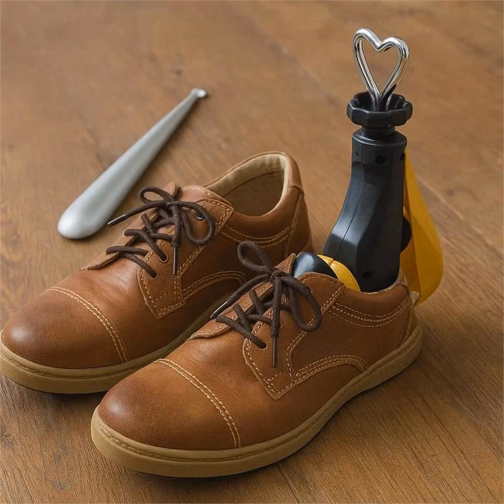NESTLUNE Adjustable Shoe and Boot Instep Extender Stretcher in Yellow – 3